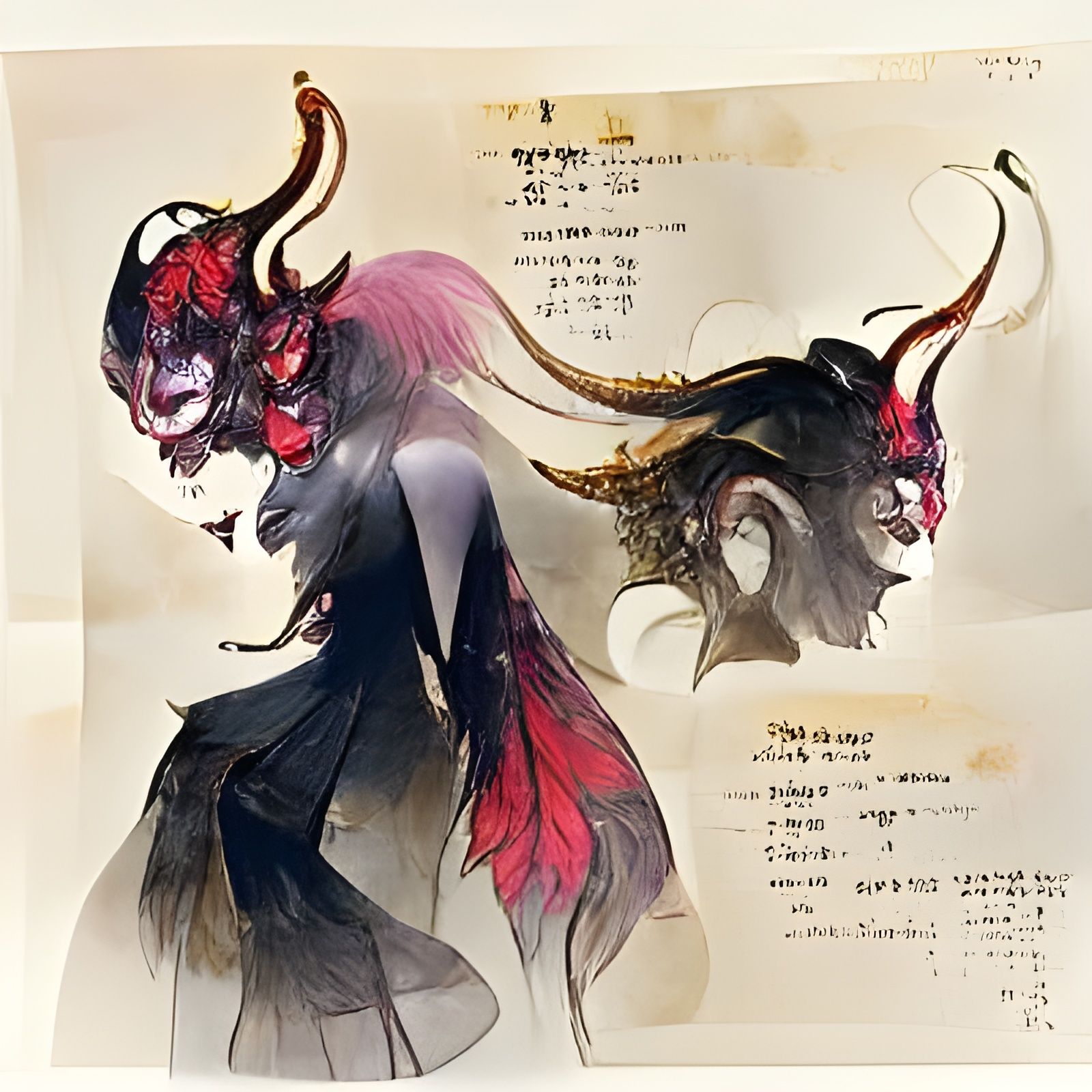 demon concept art