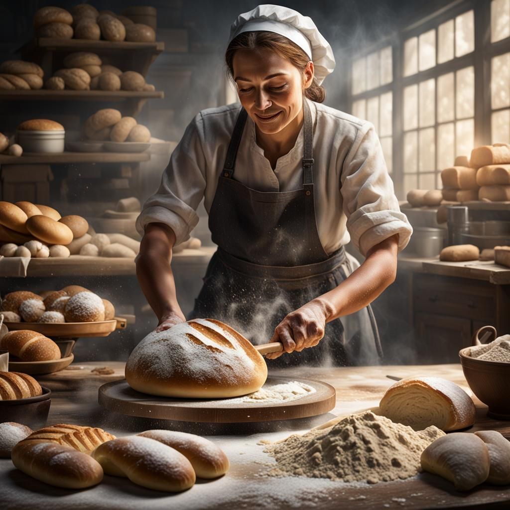 Baking happiness!  by @Hippie Child