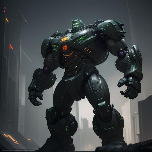 Black Hulk - AI Generated Artwork - NightCafe Creator