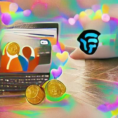 Buying internet friends with cryptocurrency