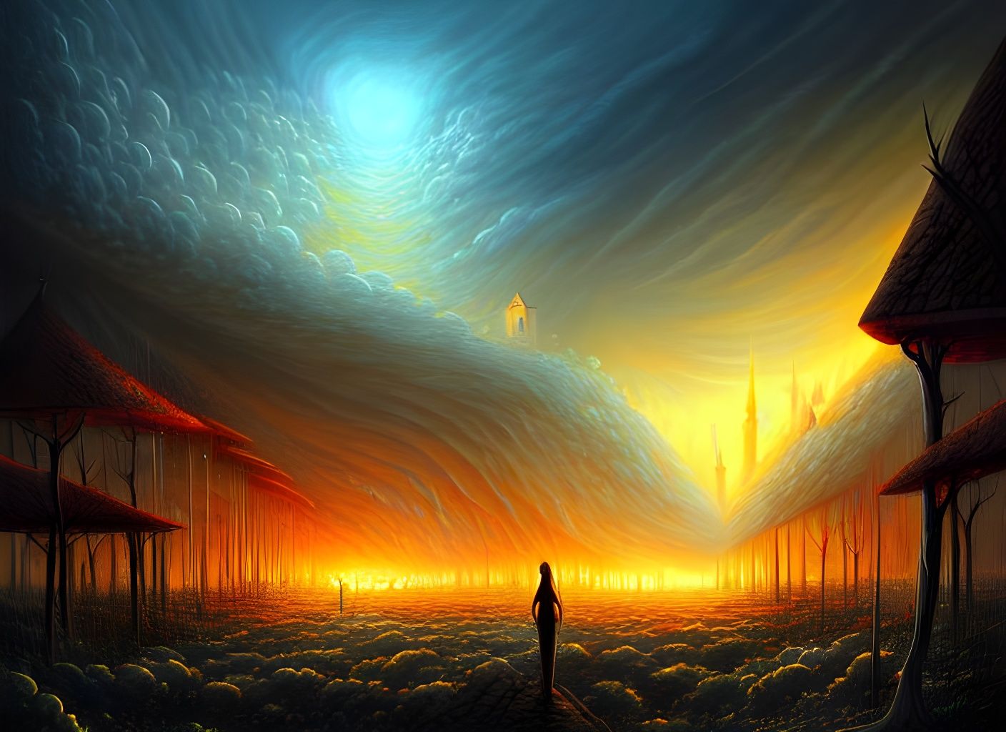 beauty in disaster