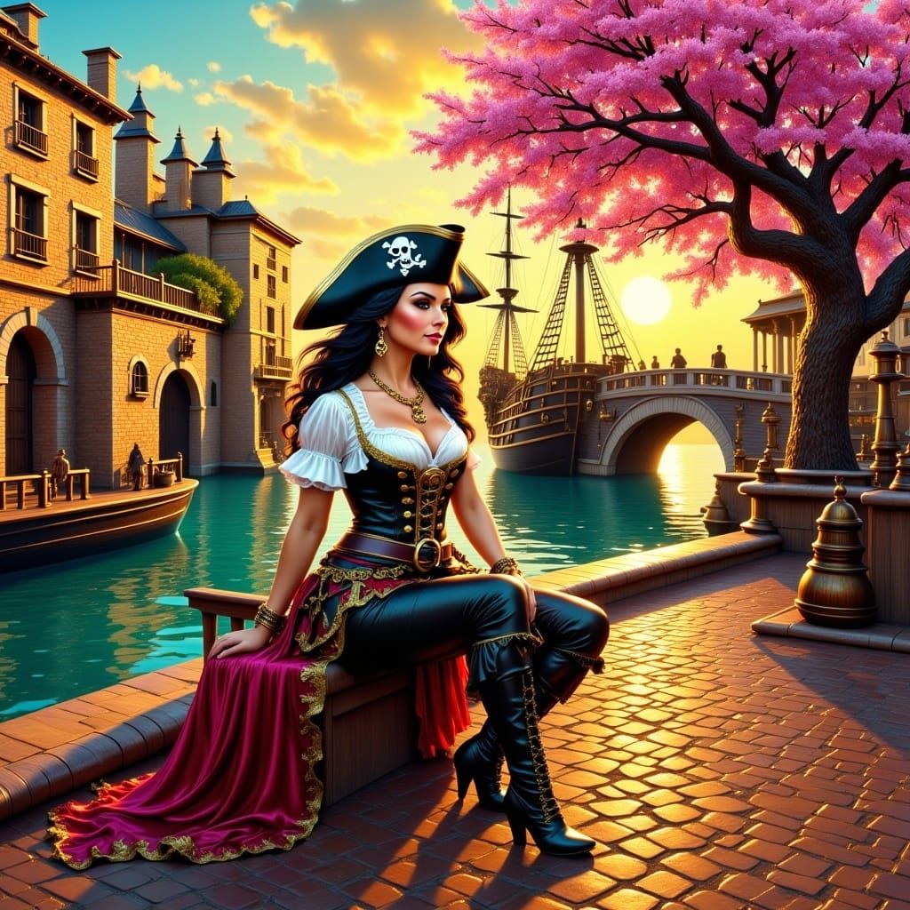 <lora:PirateStyleFlux:1.0> 