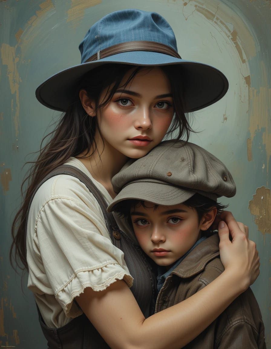 With My Little Brother 👍😊