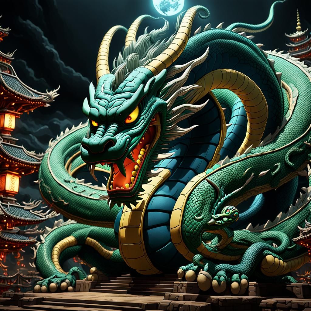 Shenlong - AI Generated Artwork - NightCafe Creator