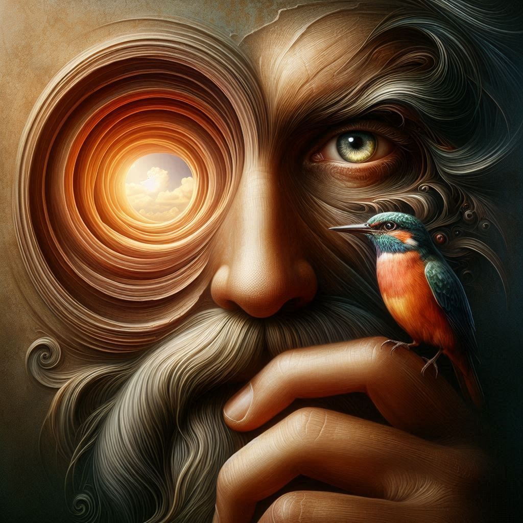 Philosopher and the Bird