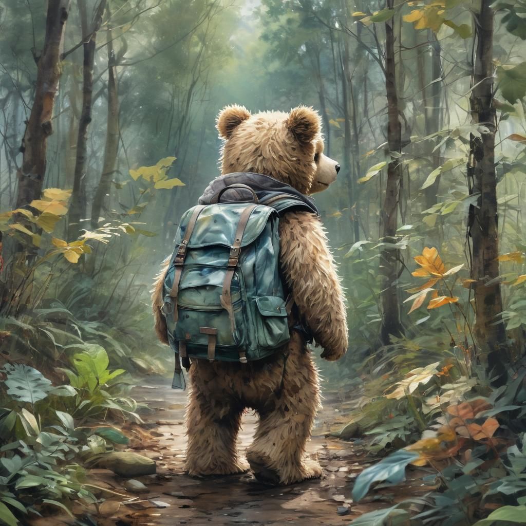 Teddy Bear Adventure  by @Topher
