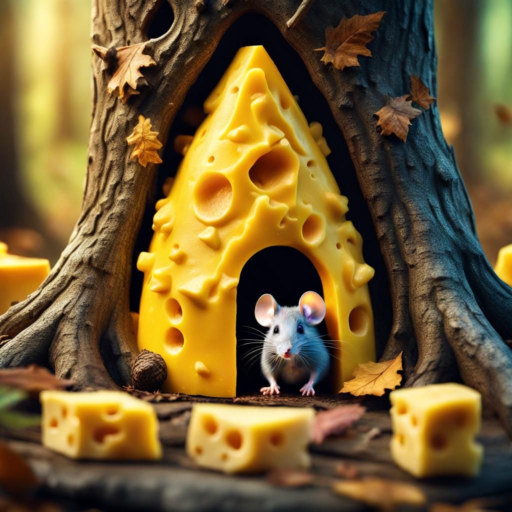 Cheese house of our little thief