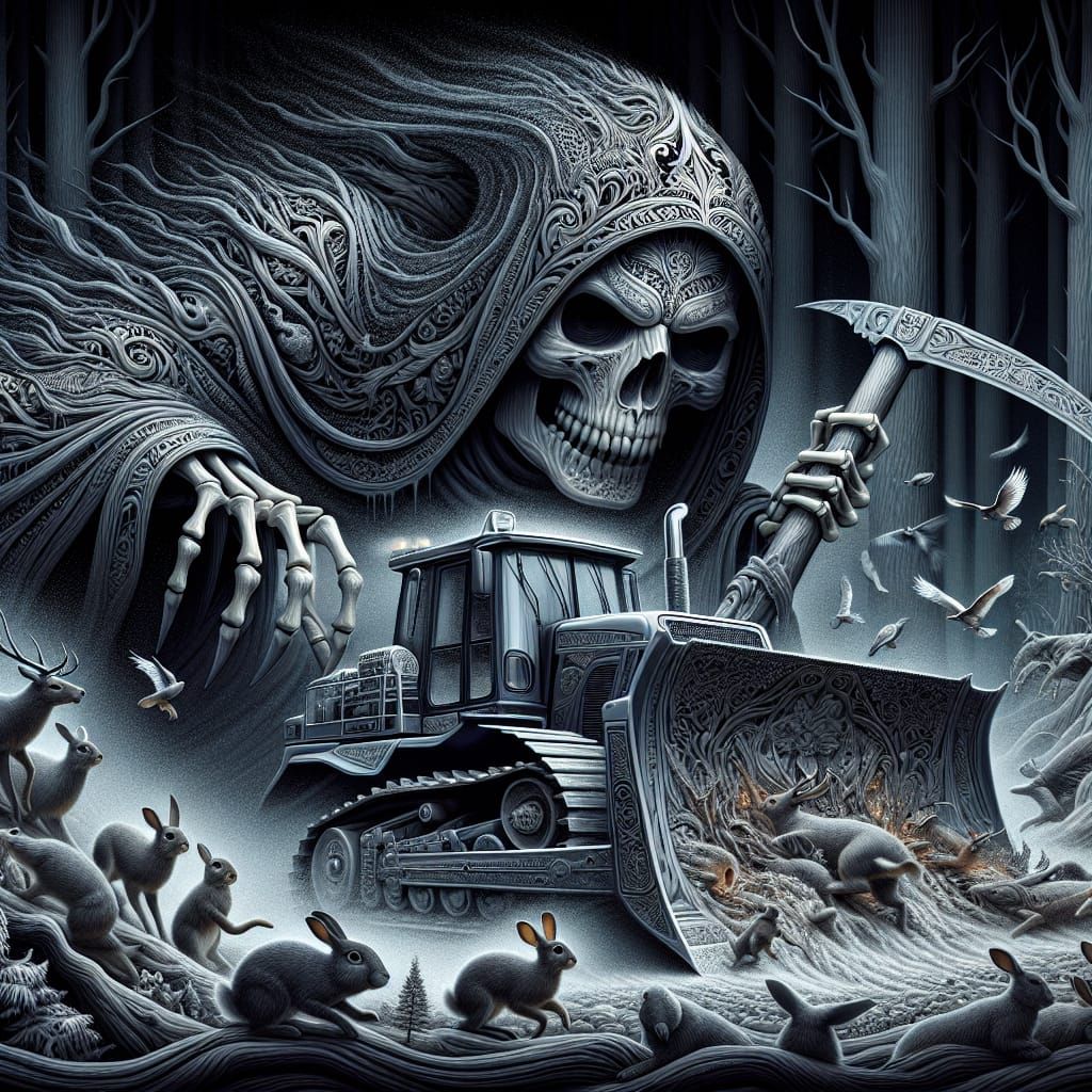 Grim reaper   by @HGB