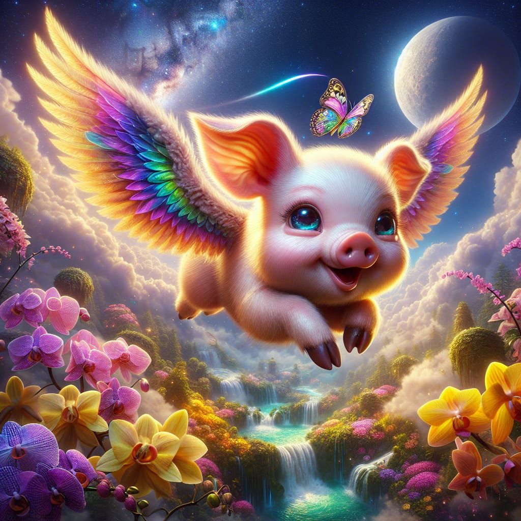I'm flying