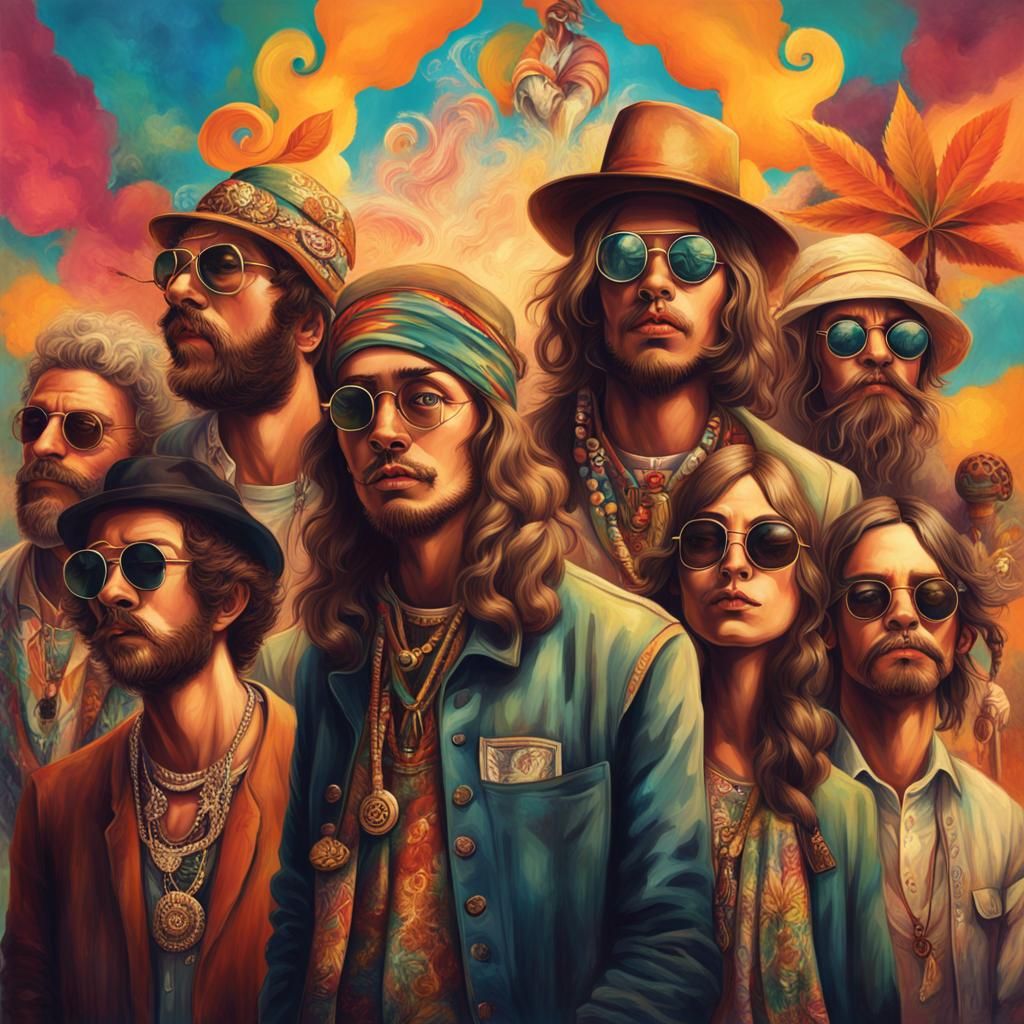 1820s Meets 1960s: A Colorful Historical Mashup