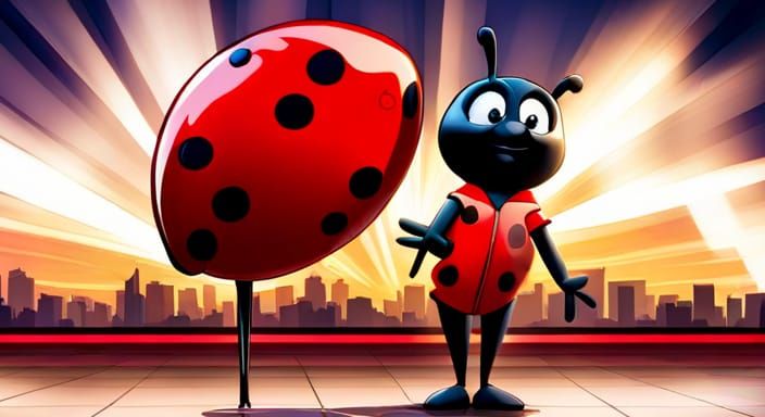 Ladybug Performer - AI Generated Artwork - NightCafe Creator