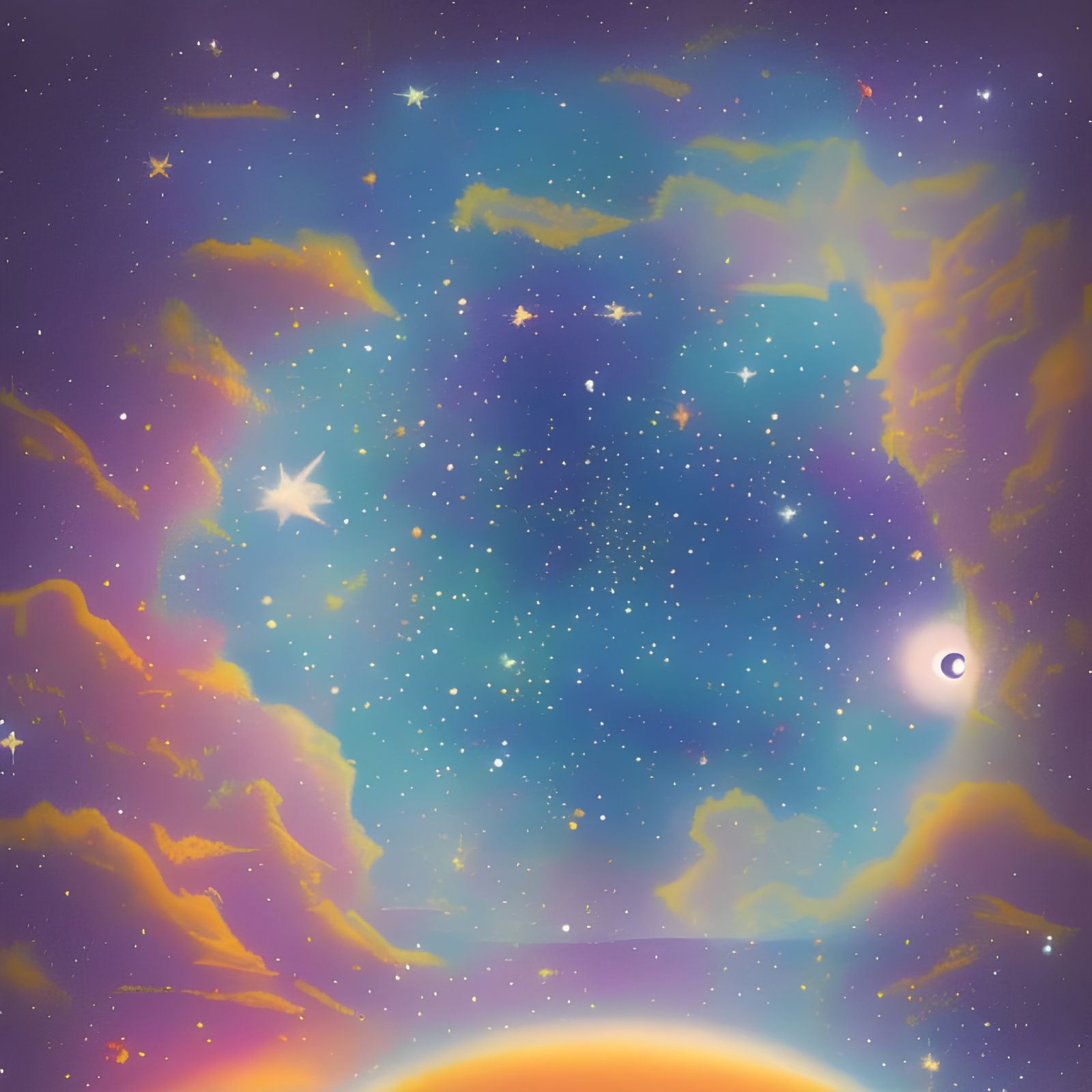 The stars are mansions built by Nature’s hand