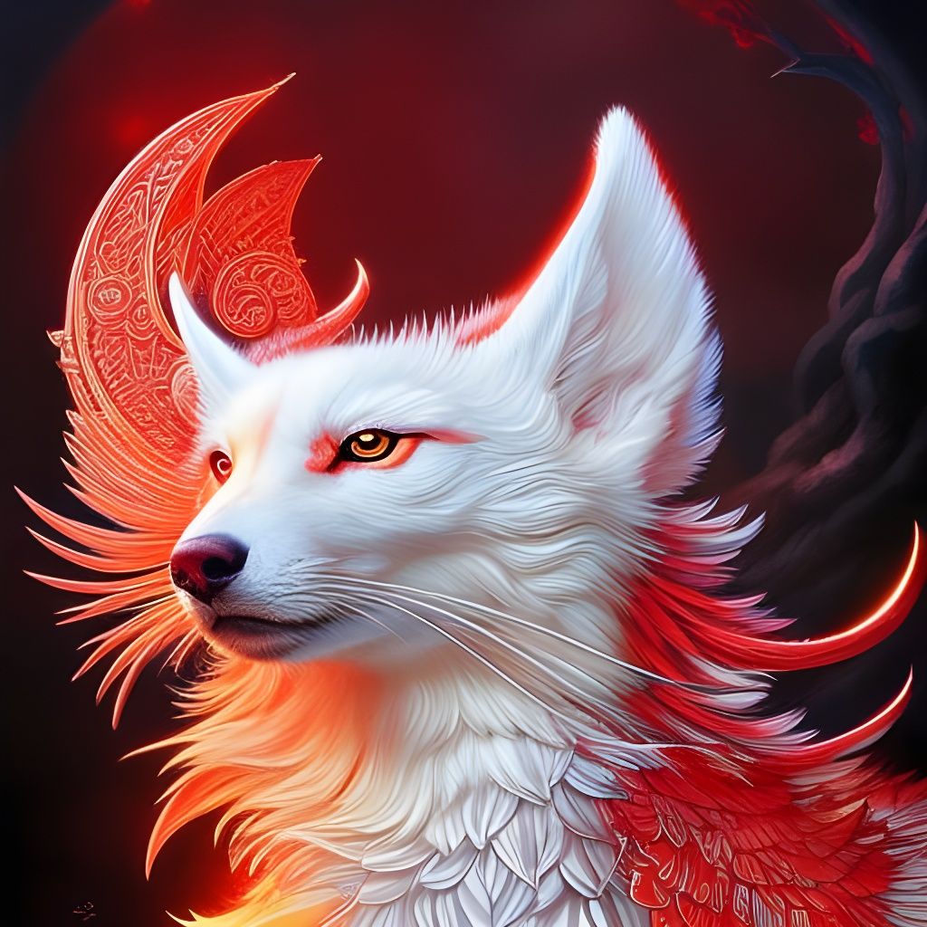 Kitsune Ai Generated Artwork Nightcafe Creator