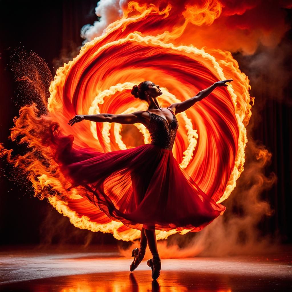 You will never be too much fire for those meant to dance in your flames 💞🔥  by @Vixsin