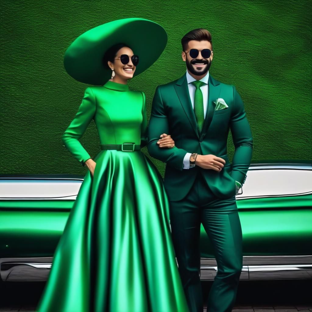 CUERPO ENTERO Hombre y mujer cogidos de la mano.muy guapos s...