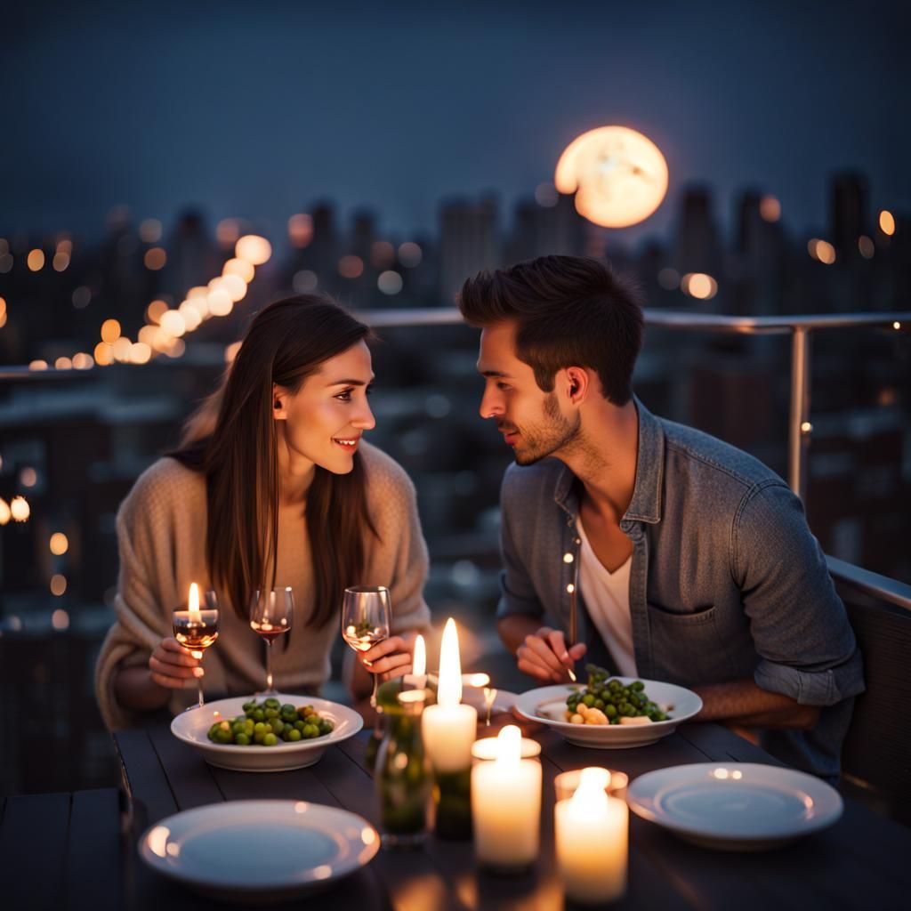 Candlelight Dinner   by @maria