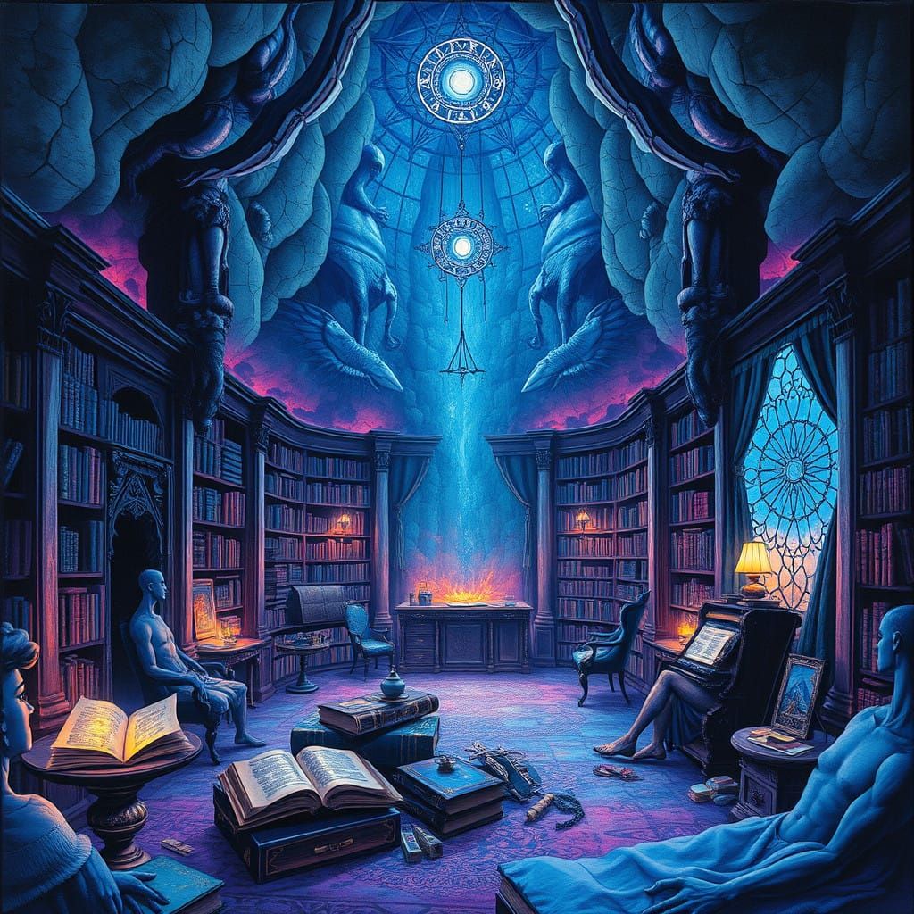 Secret Lair: Ultimate Edition - Surreal Library Lair Shroude...