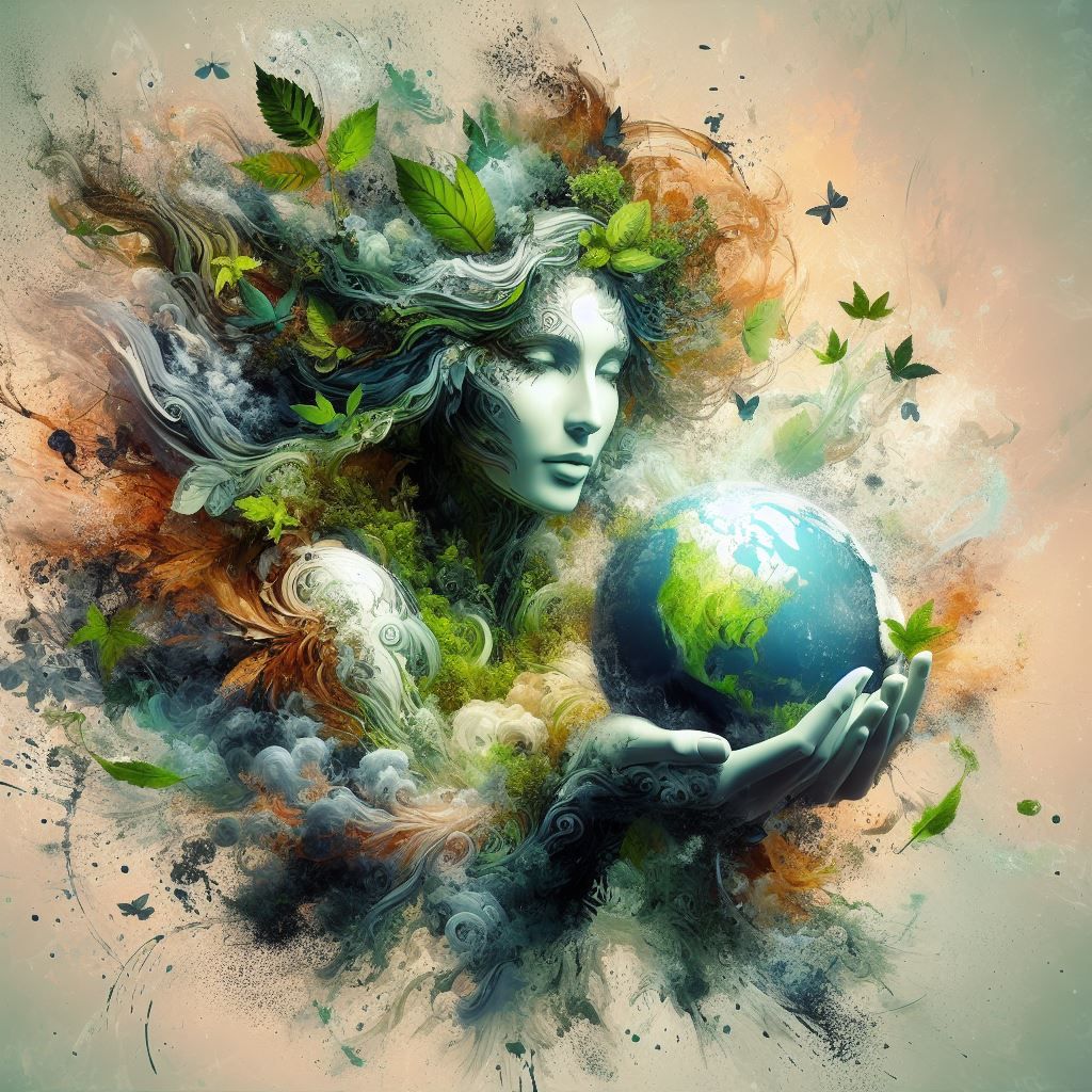 Mother Nature protect the World - AI Generated Artwork - NightCafe Creator