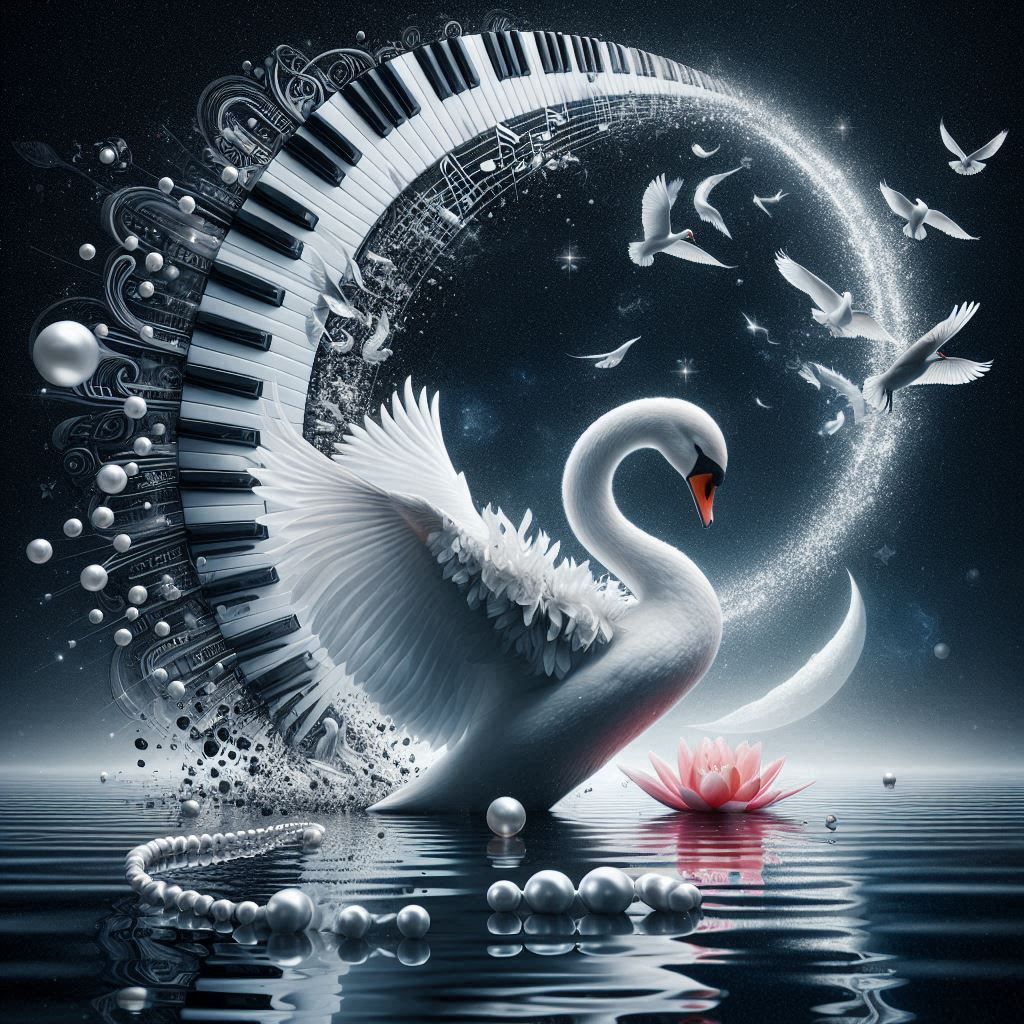 A Musical Swan ty to KarinV @KarinV