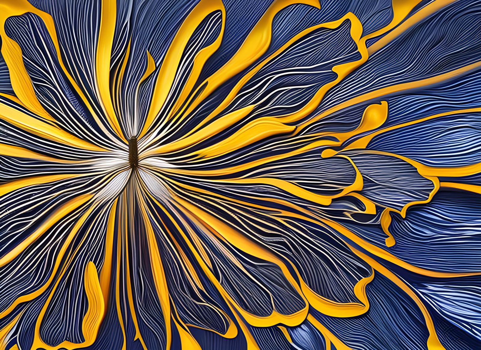 Abstract Flower Design 🌼🪻