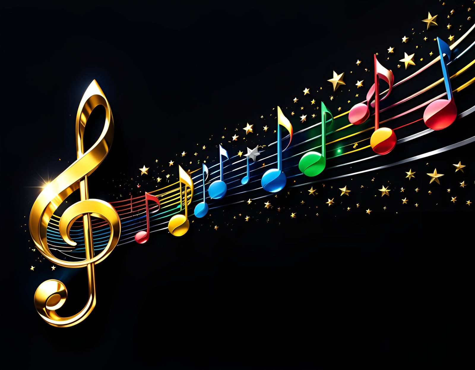 A musical score