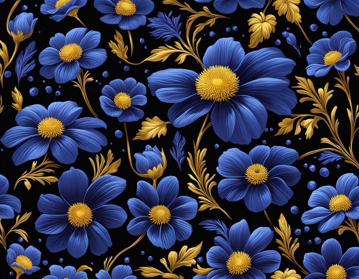 arte digital, shishkin, fondo negro, transparencia floral, l...