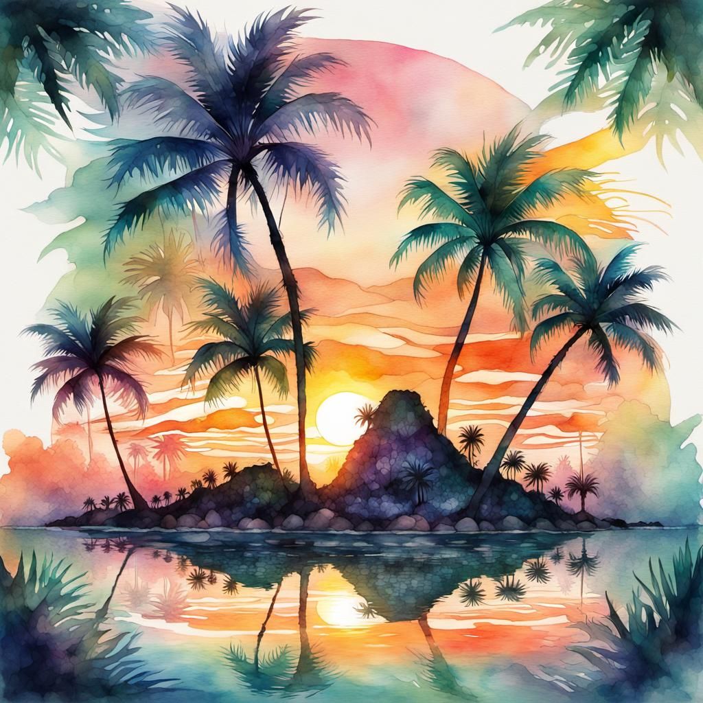 Tropical island