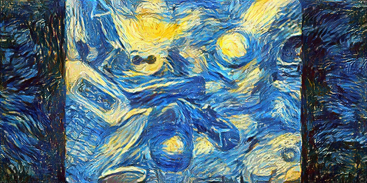 Starry Night Van Go in Fight Mode