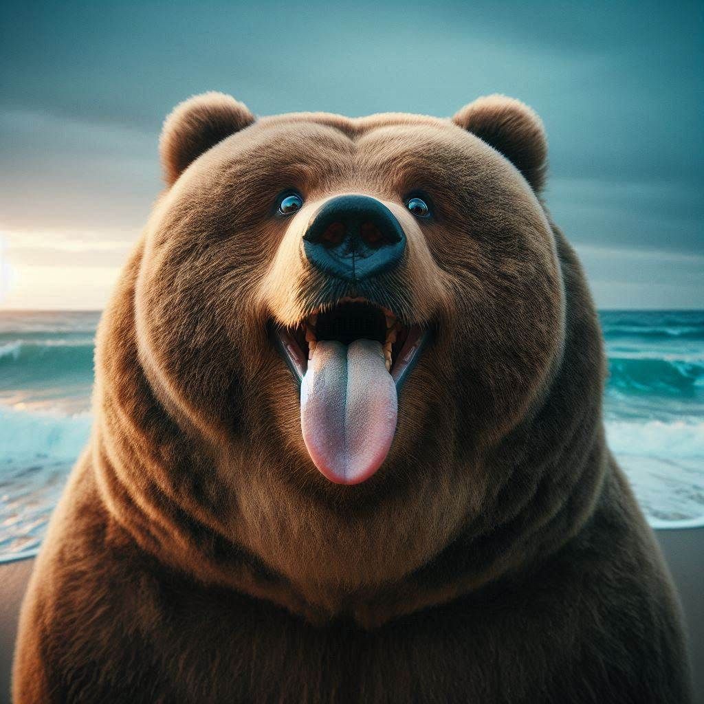 Happy Beach Bear