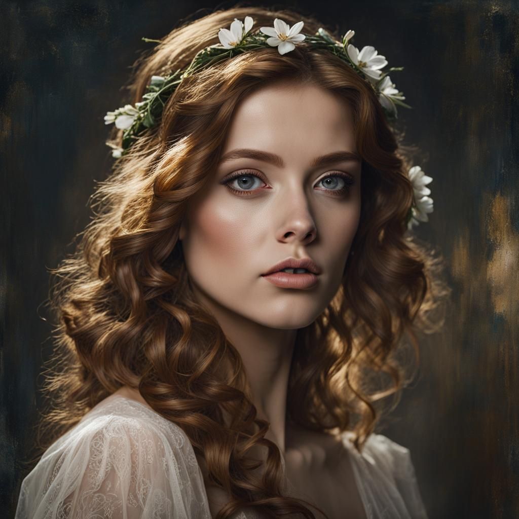 Rowena was an artist's daughter
The deeper image shook her u...