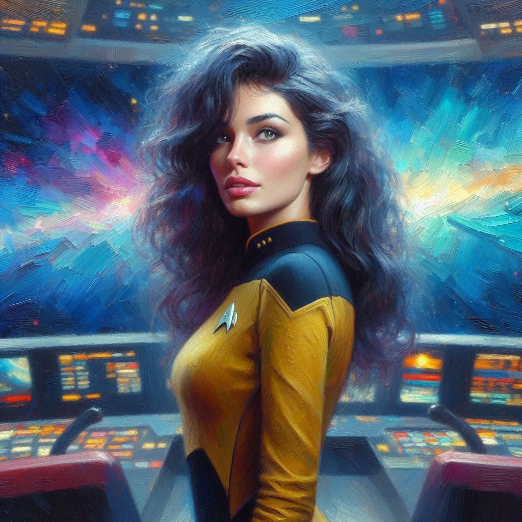 "Sultry Star Fleet Siren"