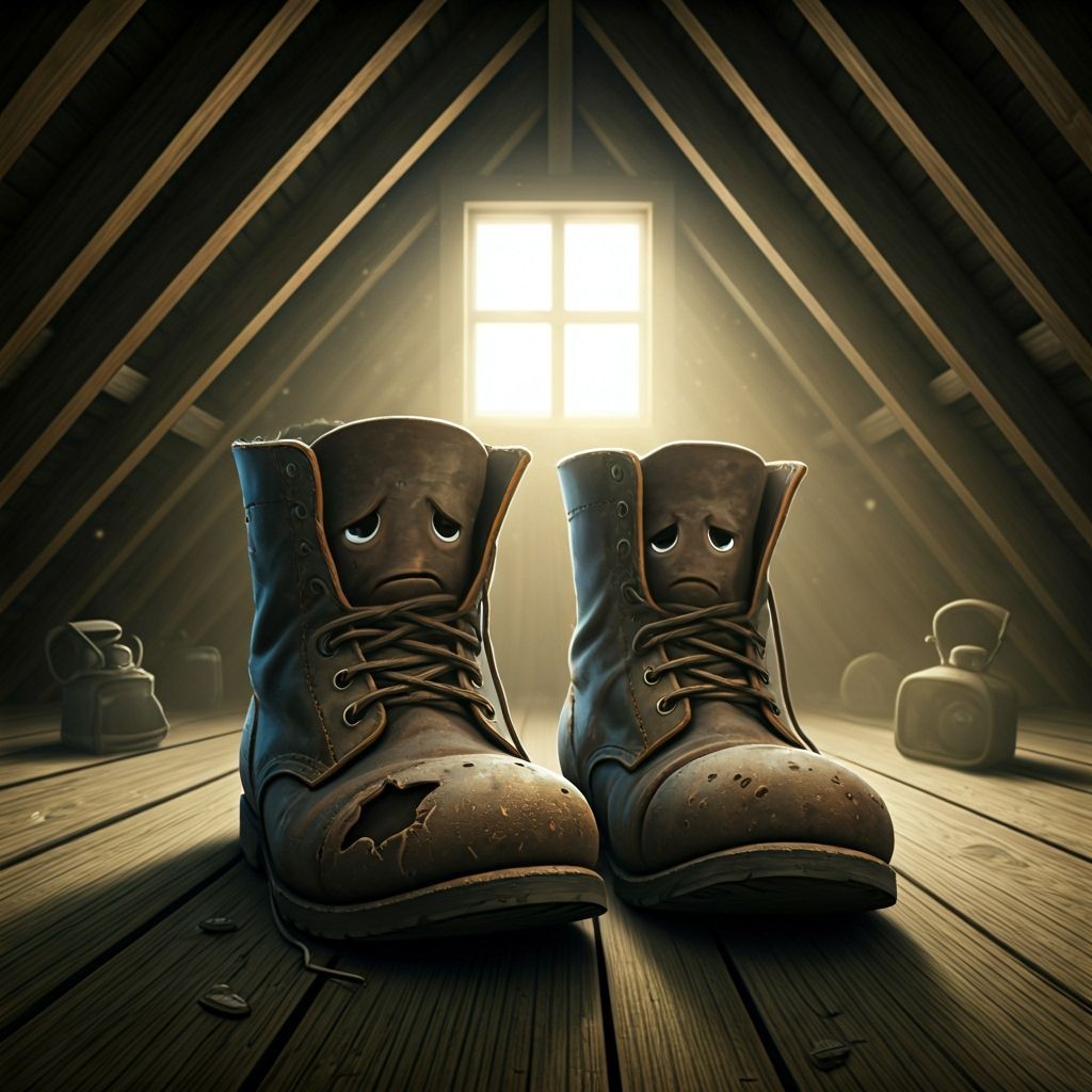 Forgotten pair  by @Helvetica_