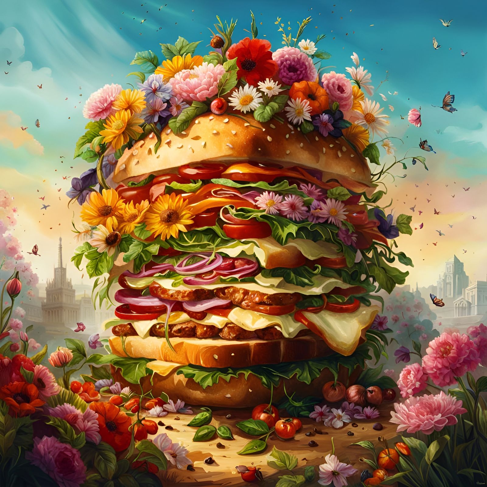 Wacky sandwich  by @eFuoriPiove