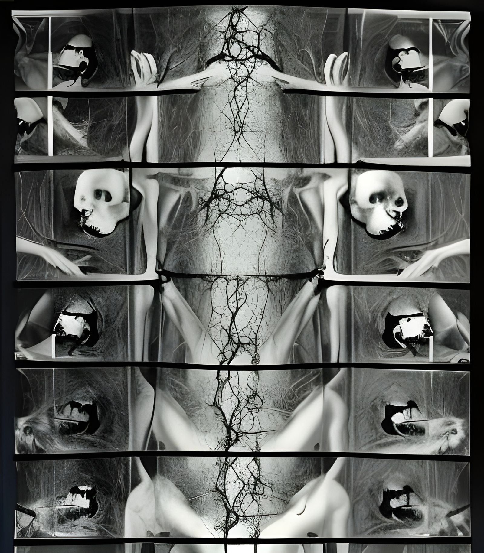 Translucent Black Mesh: Hyperdetailed National Geographic Ph...