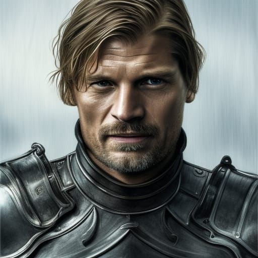 Jaime Lannister on the Iron Throne - Nadine de Macedo