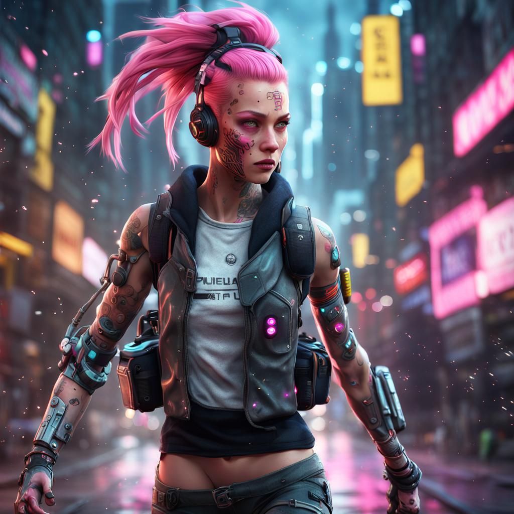 Cyberpunk mood