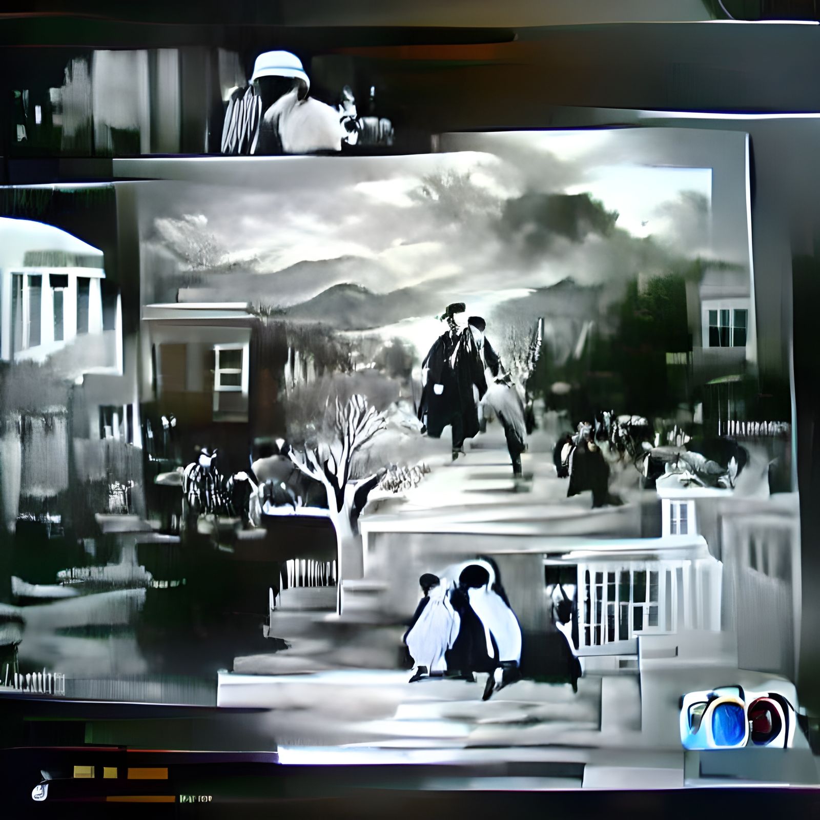 Turner Classic Movies scene black and white