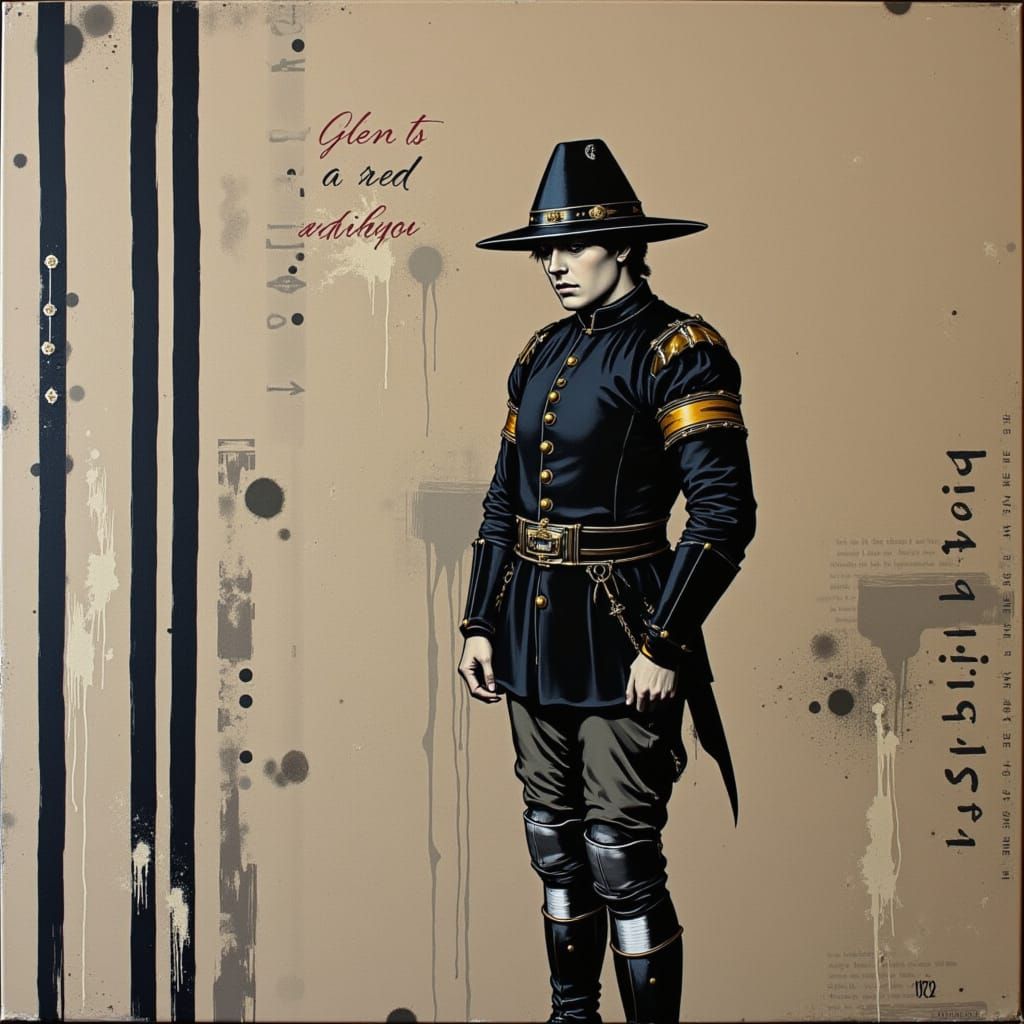 <lora:JT HistoGraff:1.0>