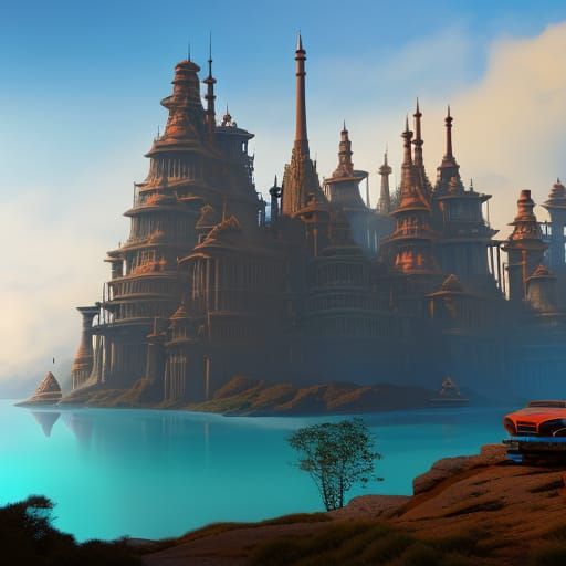 detailed matte painting, deep color, fantastical, intricate ...
