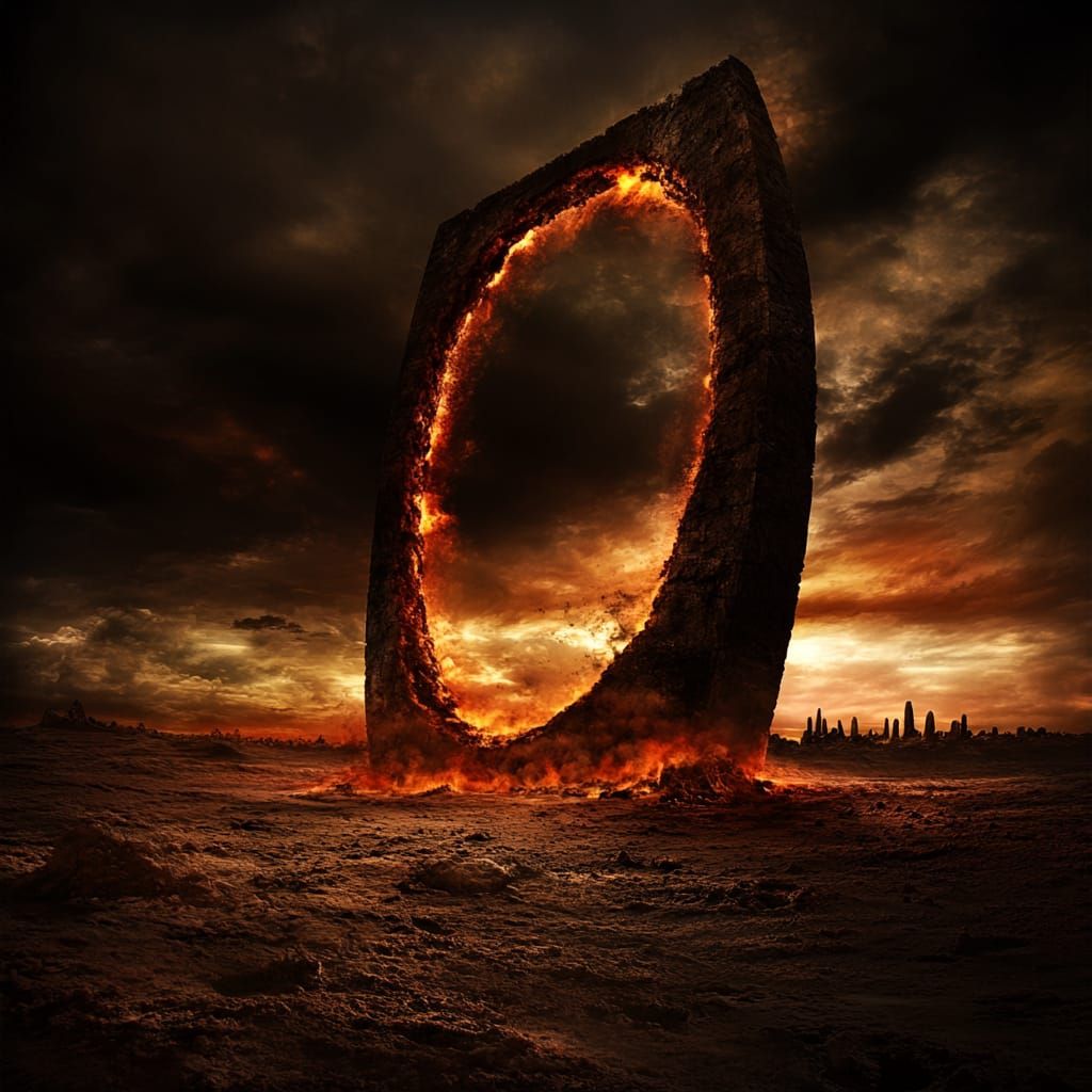 Fantasy Inside Nothingness Elements Lifeform Under Astral Re...