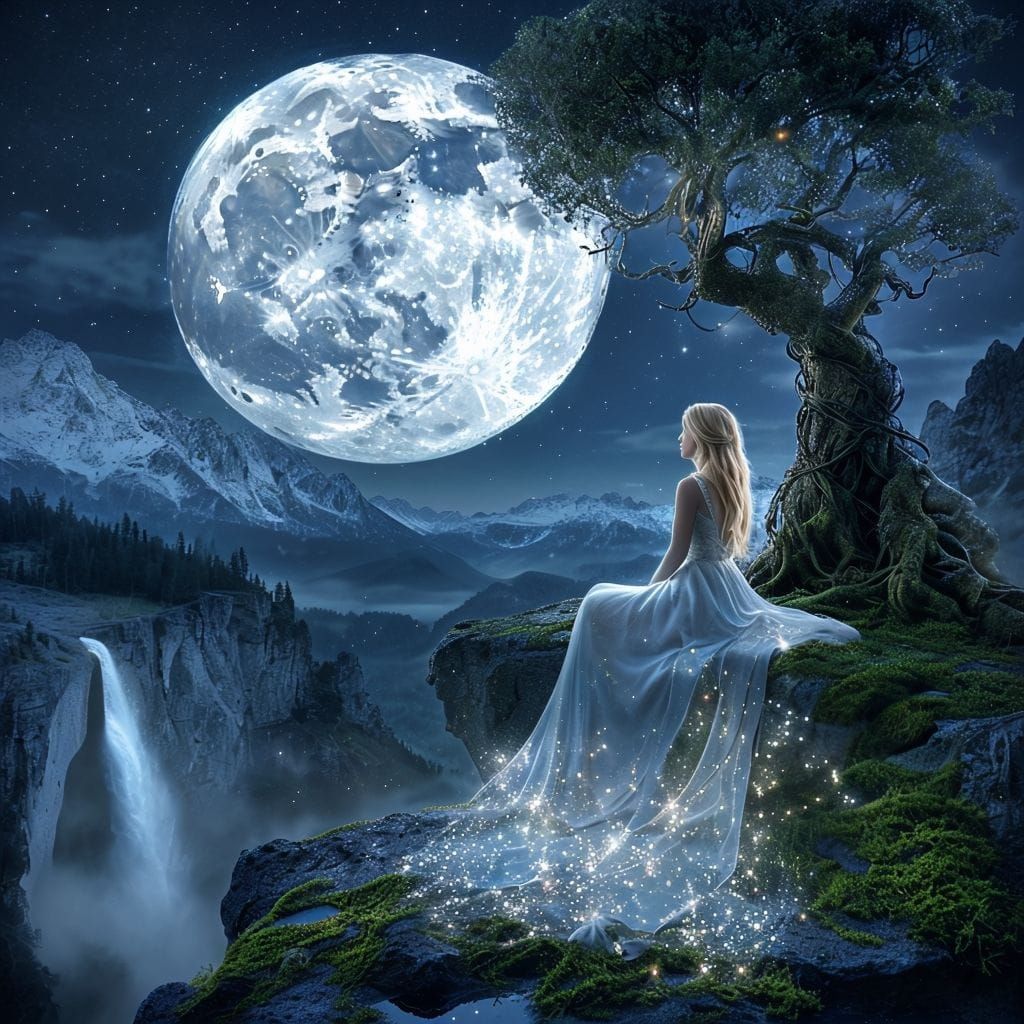 Lady in Moonlight #2