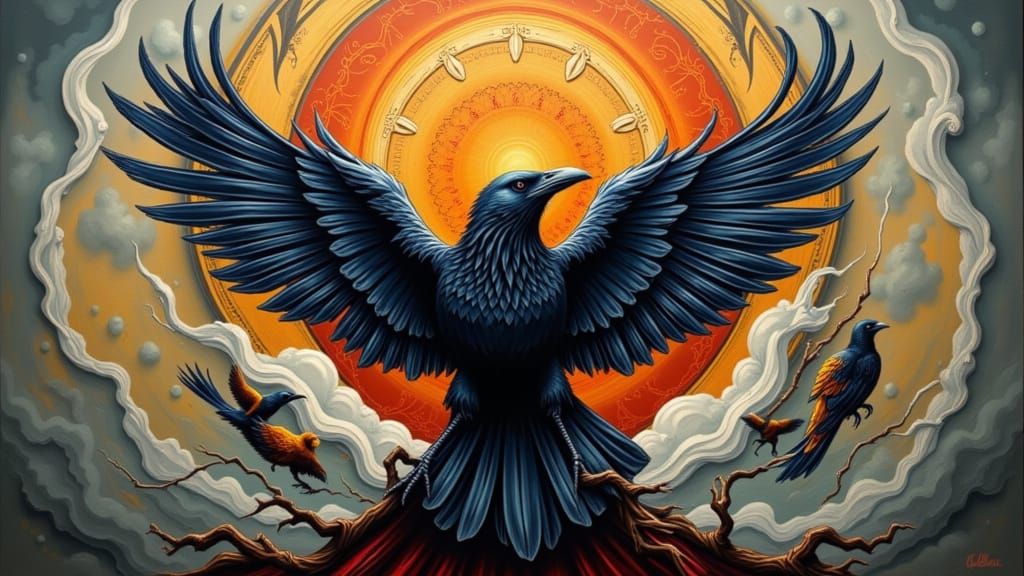 <lora:Ravens and Crows:1.0>