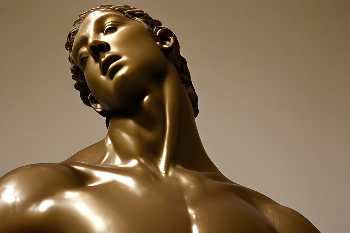 Bronze statue