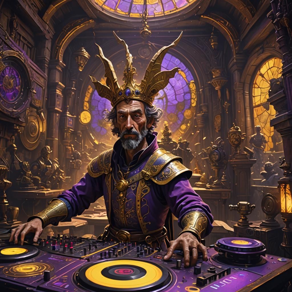DON QUIXOTE OF LA MANCHE plays DJ