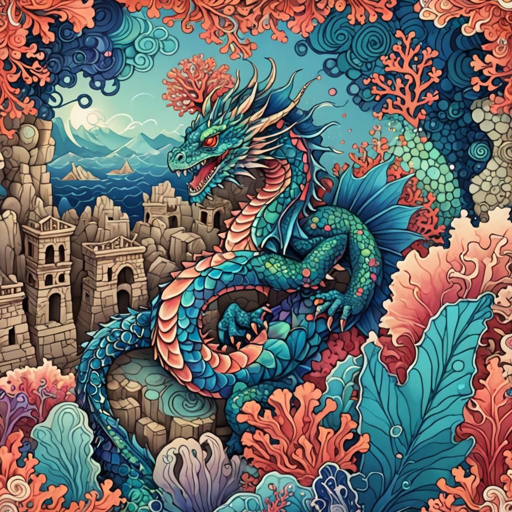 Light purple,pink,and magenta dragon,very detailed, background cyber city