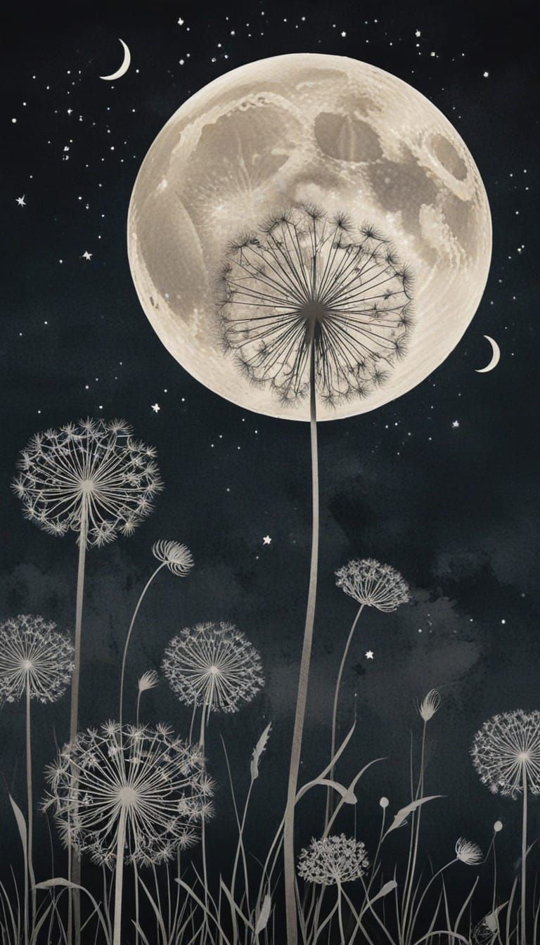 Dandelions lions  by @Mertrivers 