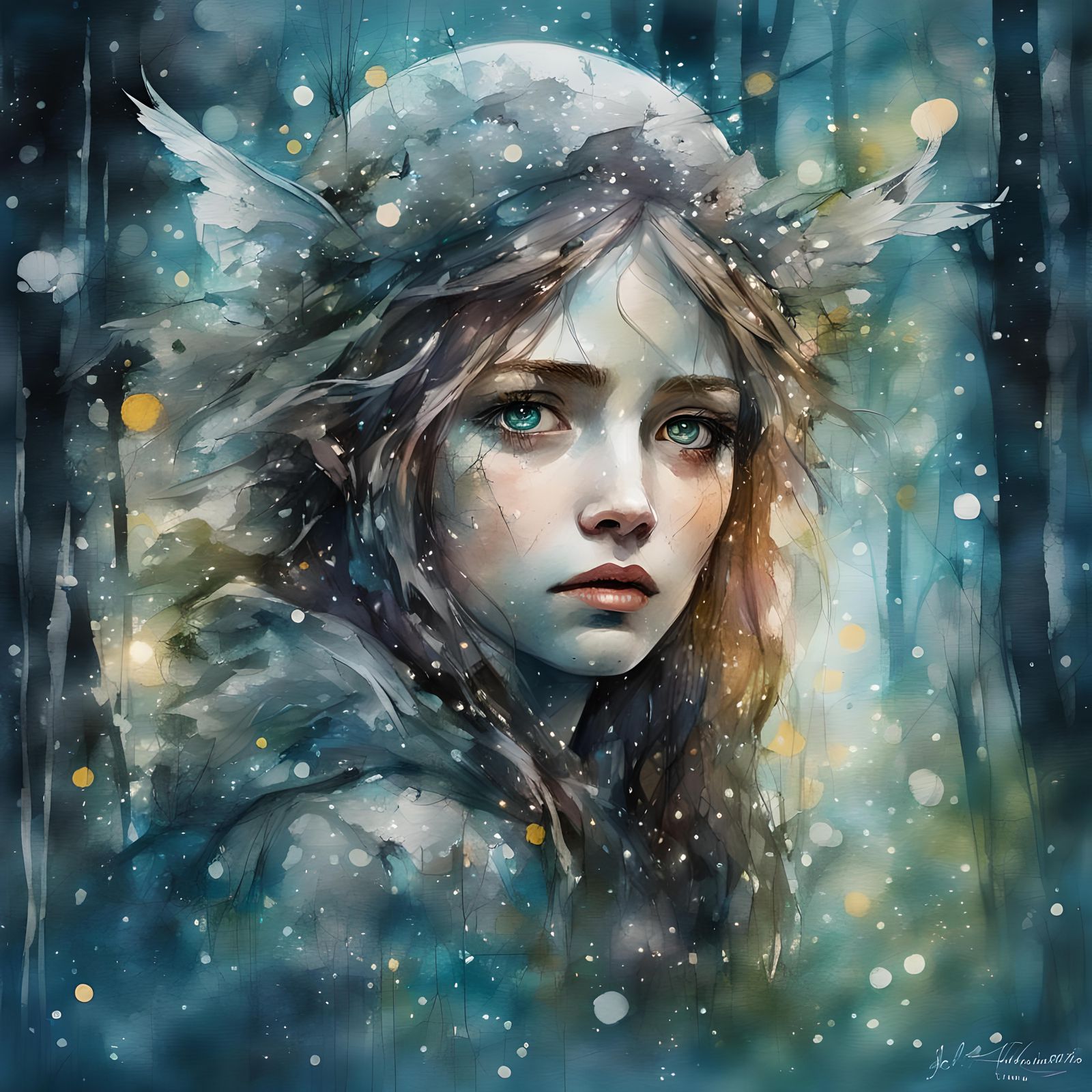 Cold Night - AI Generated Artwork - NightCafe Creator