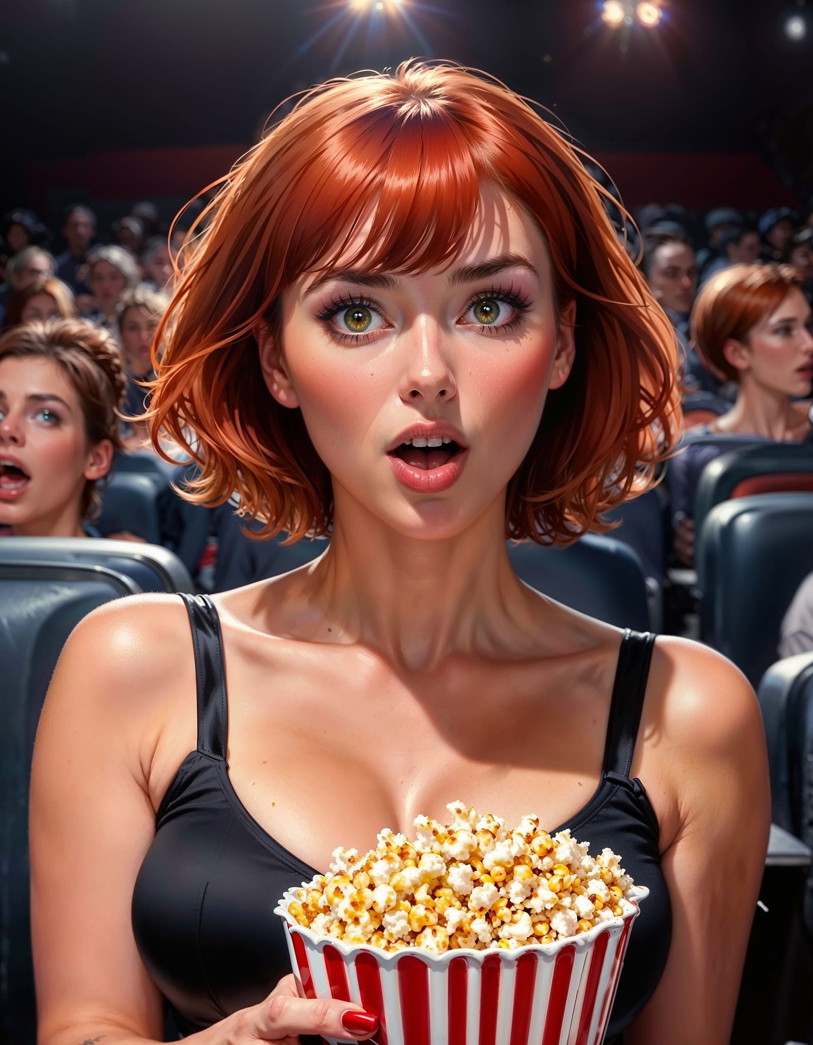 Redhead Next Door, Popcorn