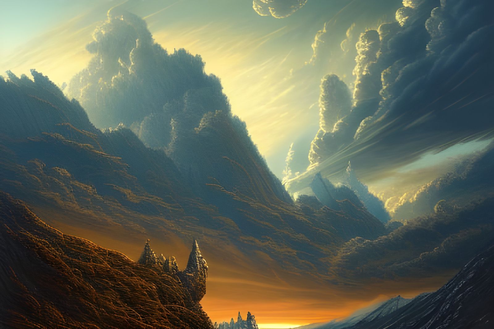 Mountain clouds