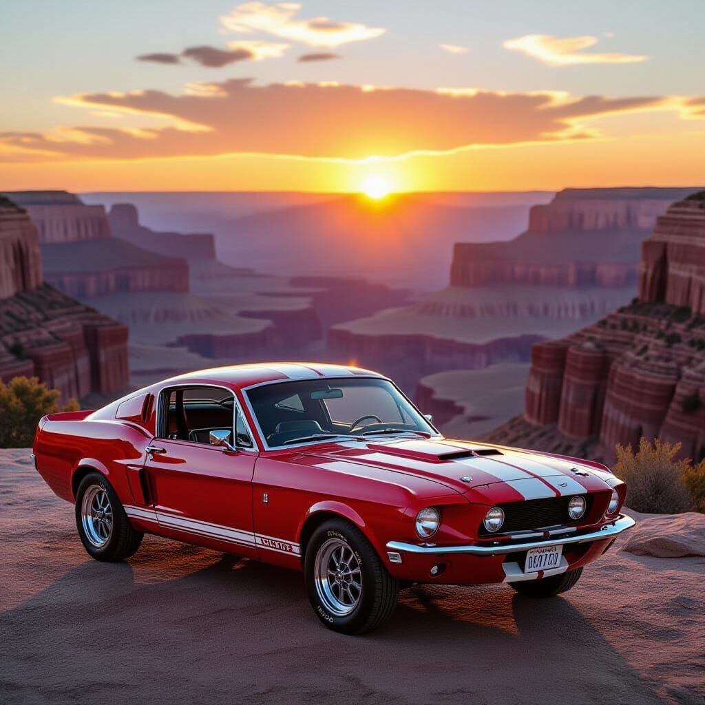 1967 Ford Mustang Shelby GT500  by @Eve